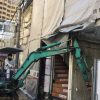 神戸・岡本のランドマーク、有本ビルの解体工事が始まったよ【写真付告知】